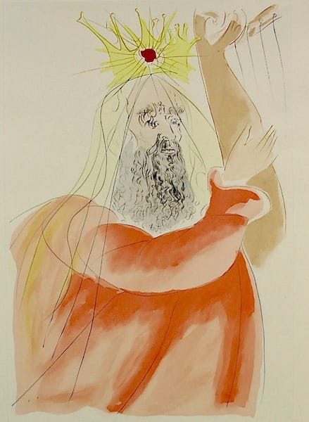 Salvador Dali, King Solomon, 1975