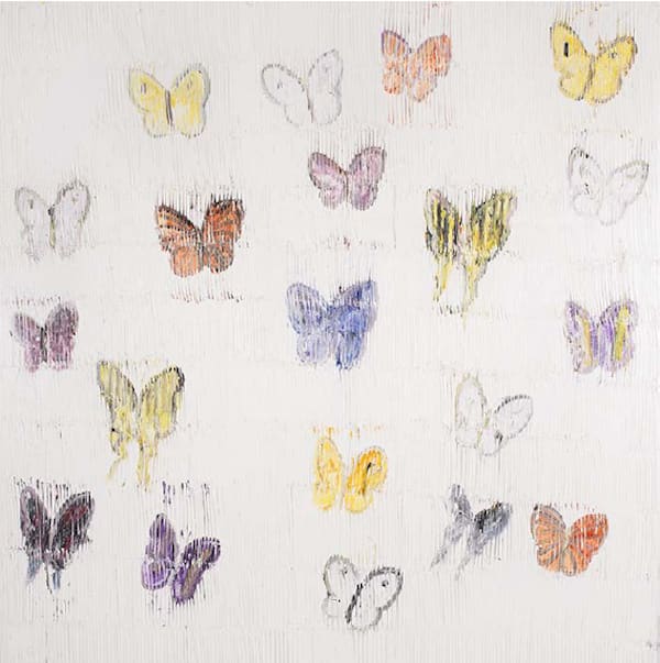 Hunt Slonem, Viceroy, 2015