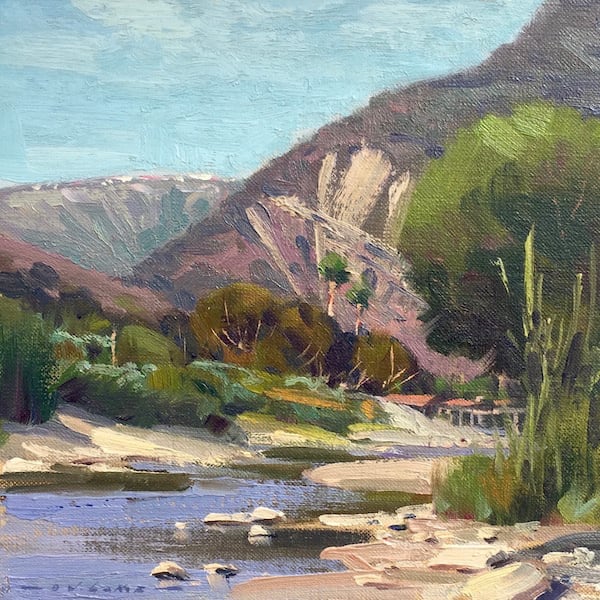 Jim Lamb, Afternoon on Aliso Creek, 2017