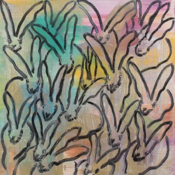 Hunt Slonem, Curiouser, 2019
