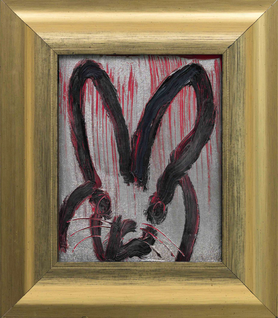 Hunt Slonem, Straited, 2022