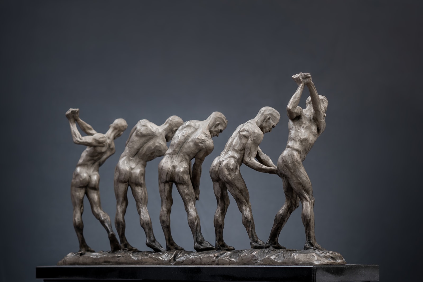 Richard MacDonald, Anatomy of Golf I-V, Atelier, Platinum, 2022