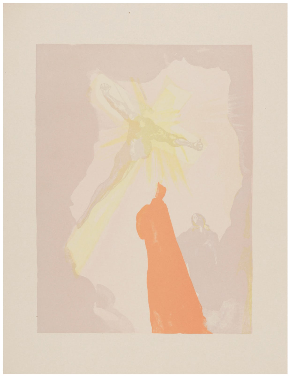 Salvador Dali, The Cross of Mars, Proof, 1960