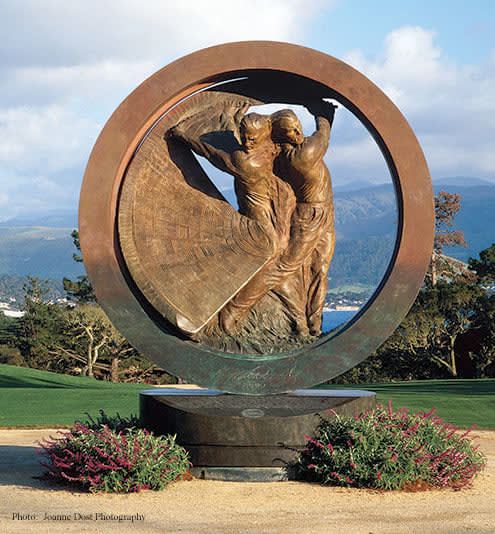 Richard MacDonald, Anatomy of a Golfer I-V, Atelier, 2017