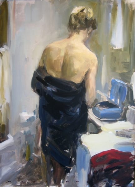 Marc Whitney, Blue Robe, 2018