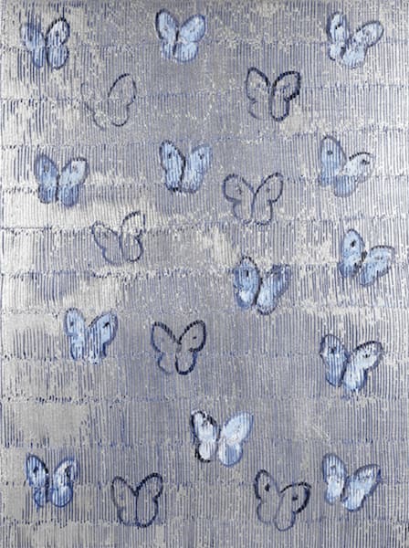Hunt Slonem, Silver Annunciation, 2019