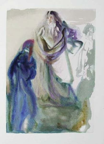 Salvador Dali, St. Peter and Dante (Paradise), 1960