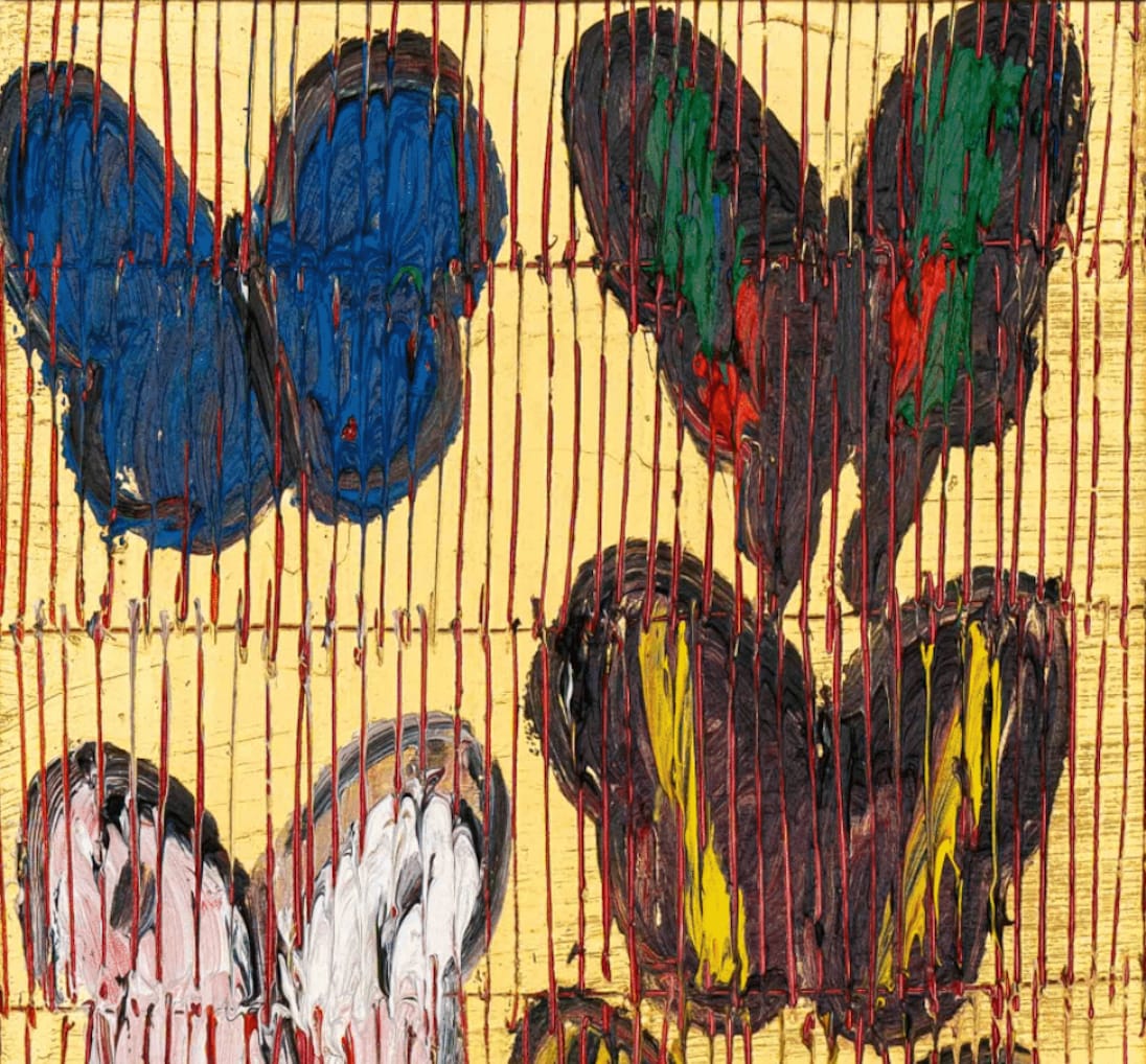 Hunt Slonem, Edge of Forest, 2025