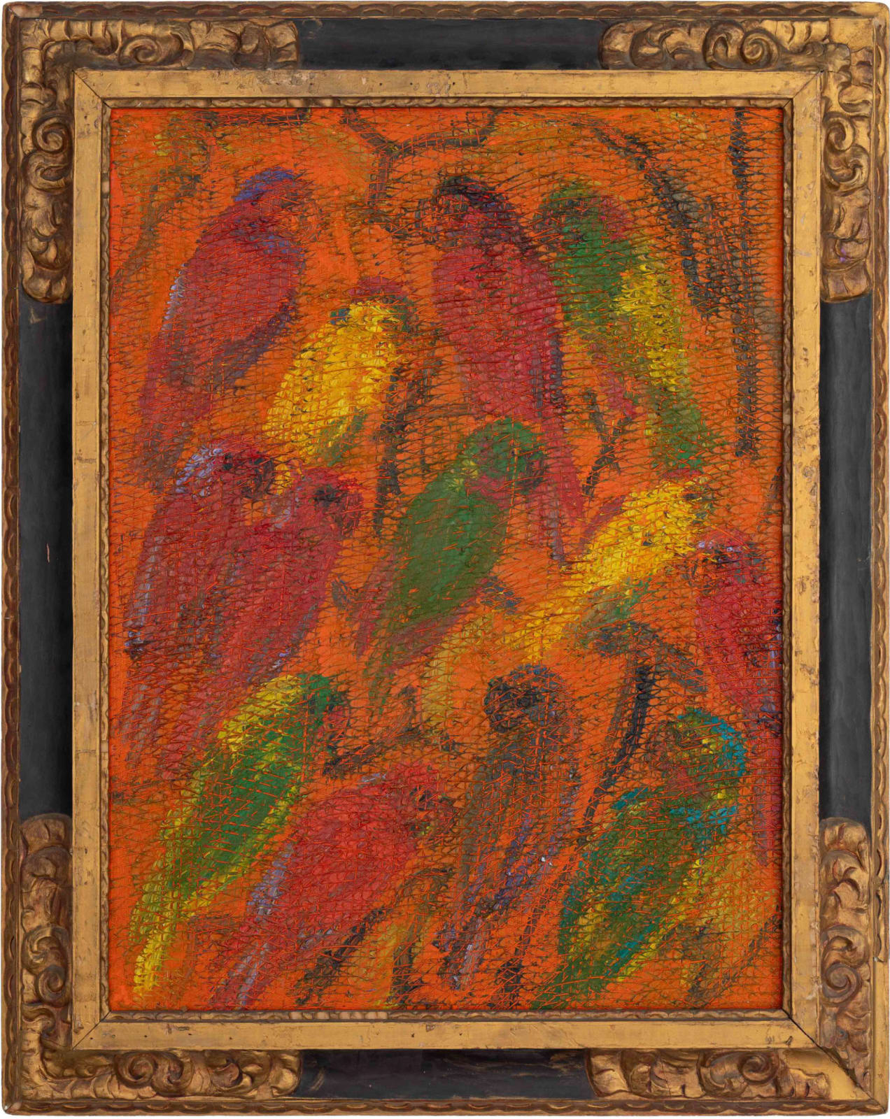 Hunt Slonem, Chattering Lory, 2000