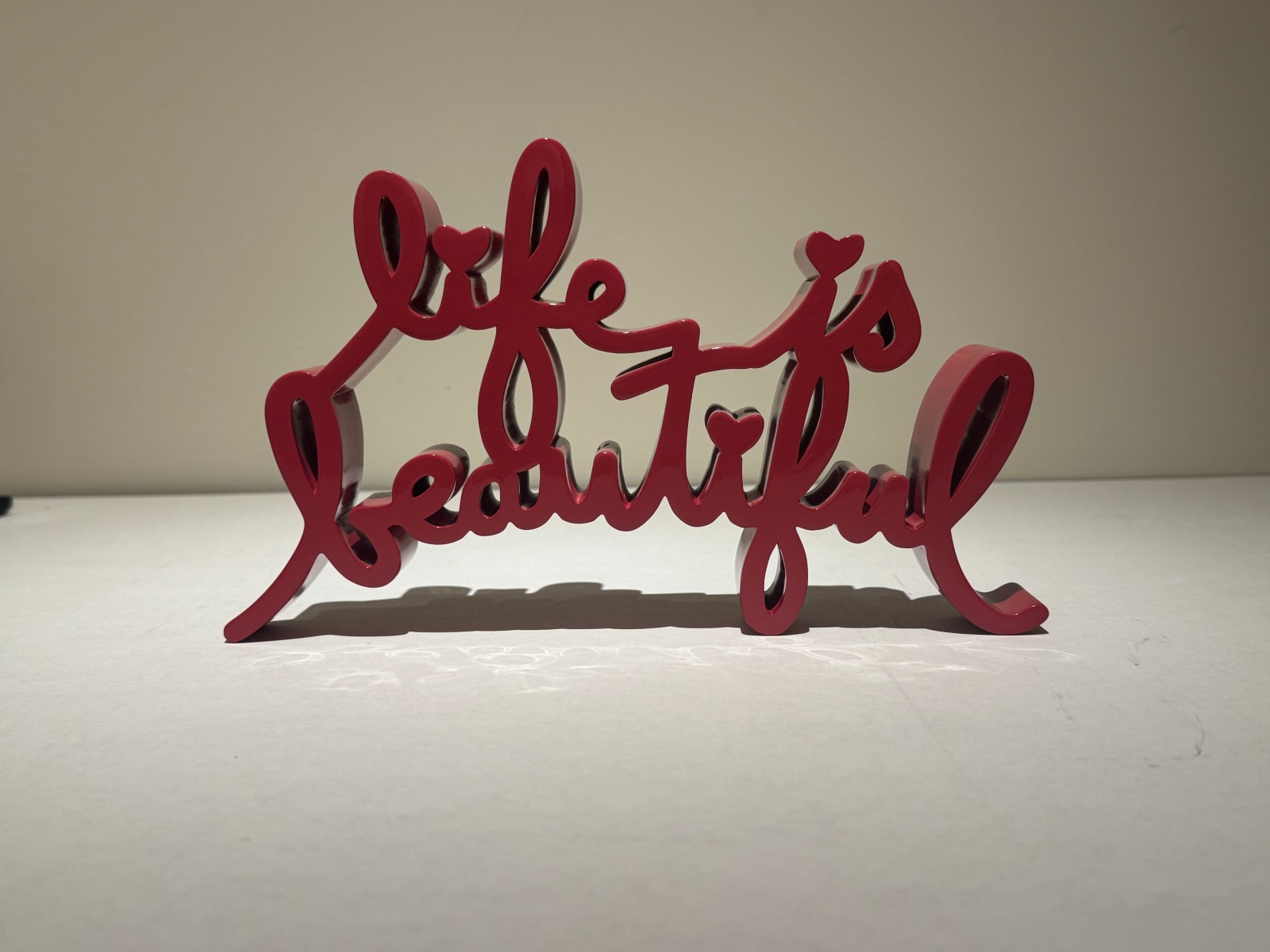 Mr. Brainwash, Life is Beautiful - Raspberry, 2022