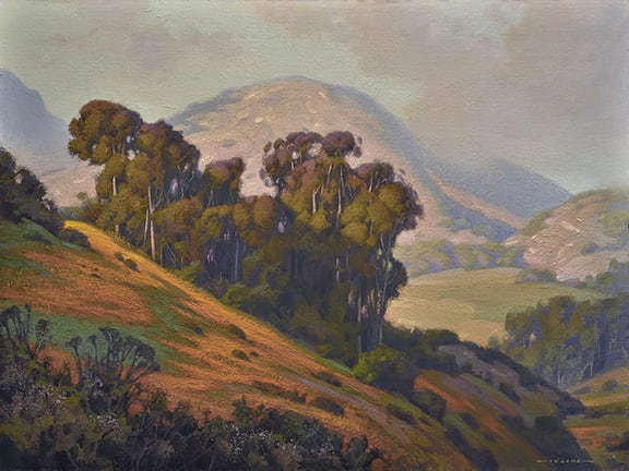Jim Lamb, Poppies & Eucalyptus, 2017