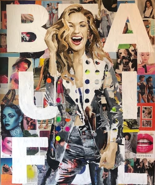 Daniel Maltzman, Beautiful Collage, 2023