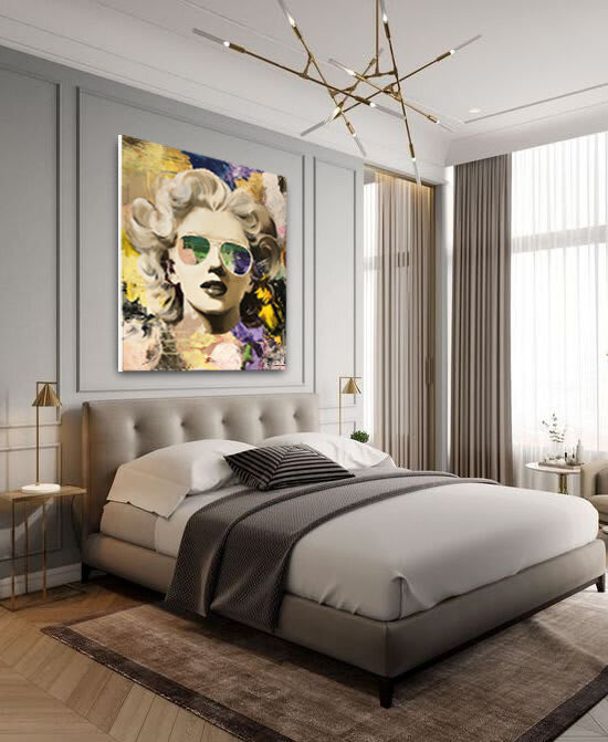 Daniel Maltzman, Reflective Sunglasses Marilyn, 2021