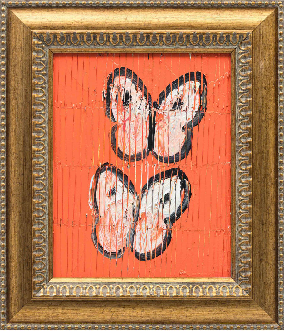 Hunt Slonem, Cabbage Patch Butterflies, 2025