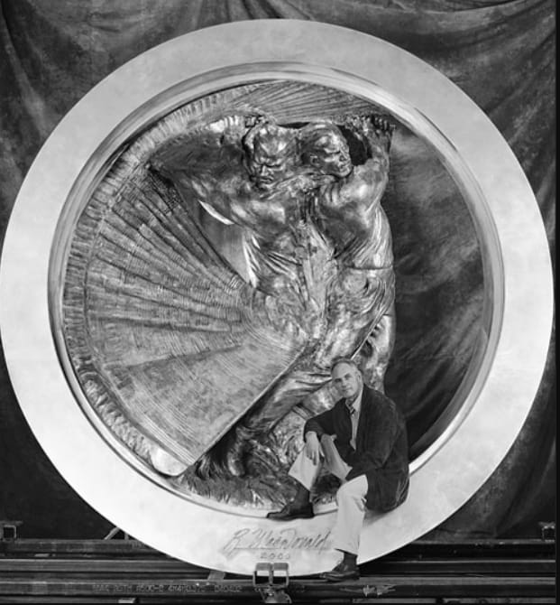 Richard MacDonald, Anatomy of Golf I-V, Atelier, Platinum, 2022
