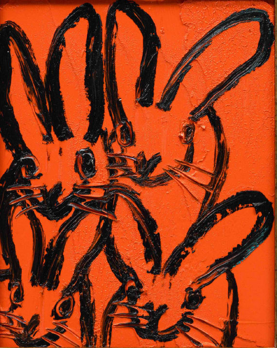 Hunt Slonem, Hutch, 2025