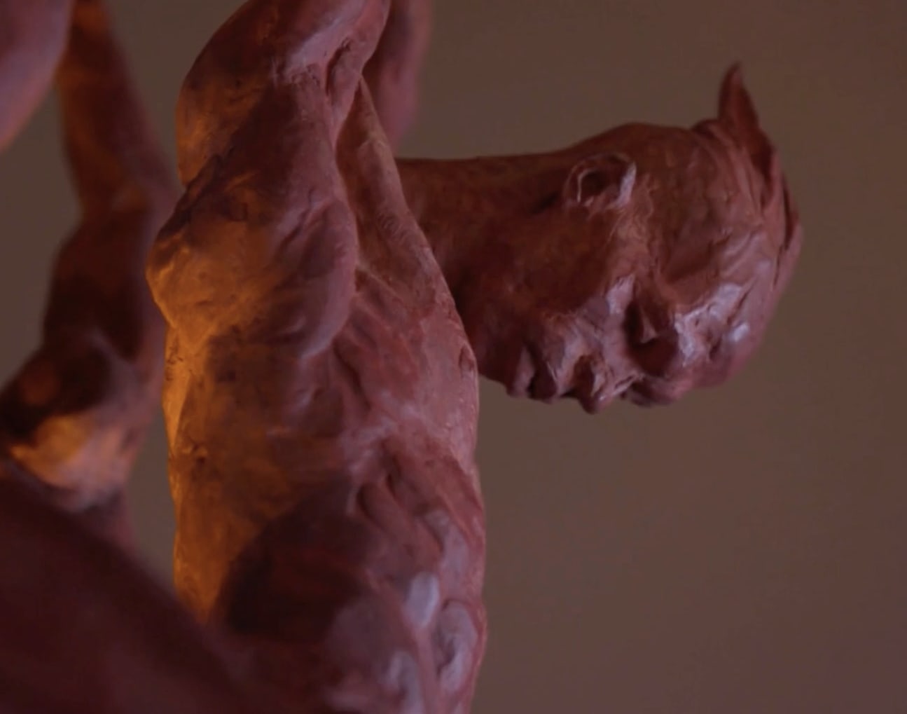 Richard MacDonald, Spirit, Red, 2019