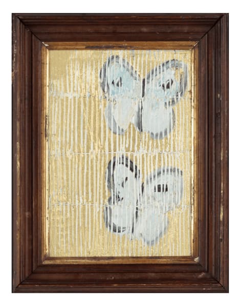 Hunt Slonem, Two Sulphers, 2018