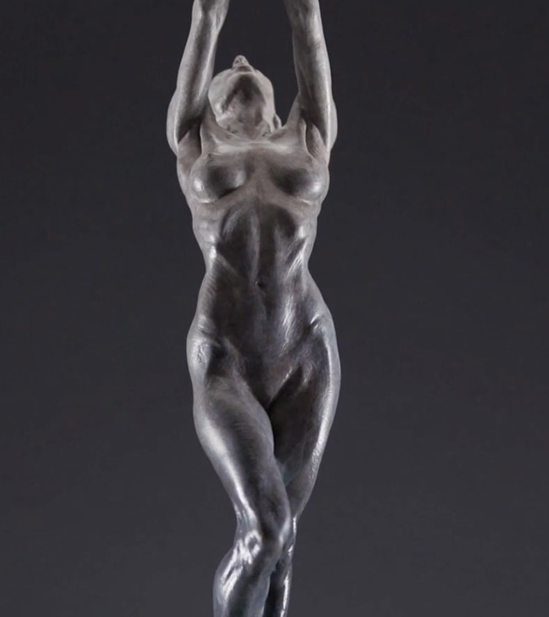 Richard MacDonald, Diana Earth and Moon, Atelier, 2019