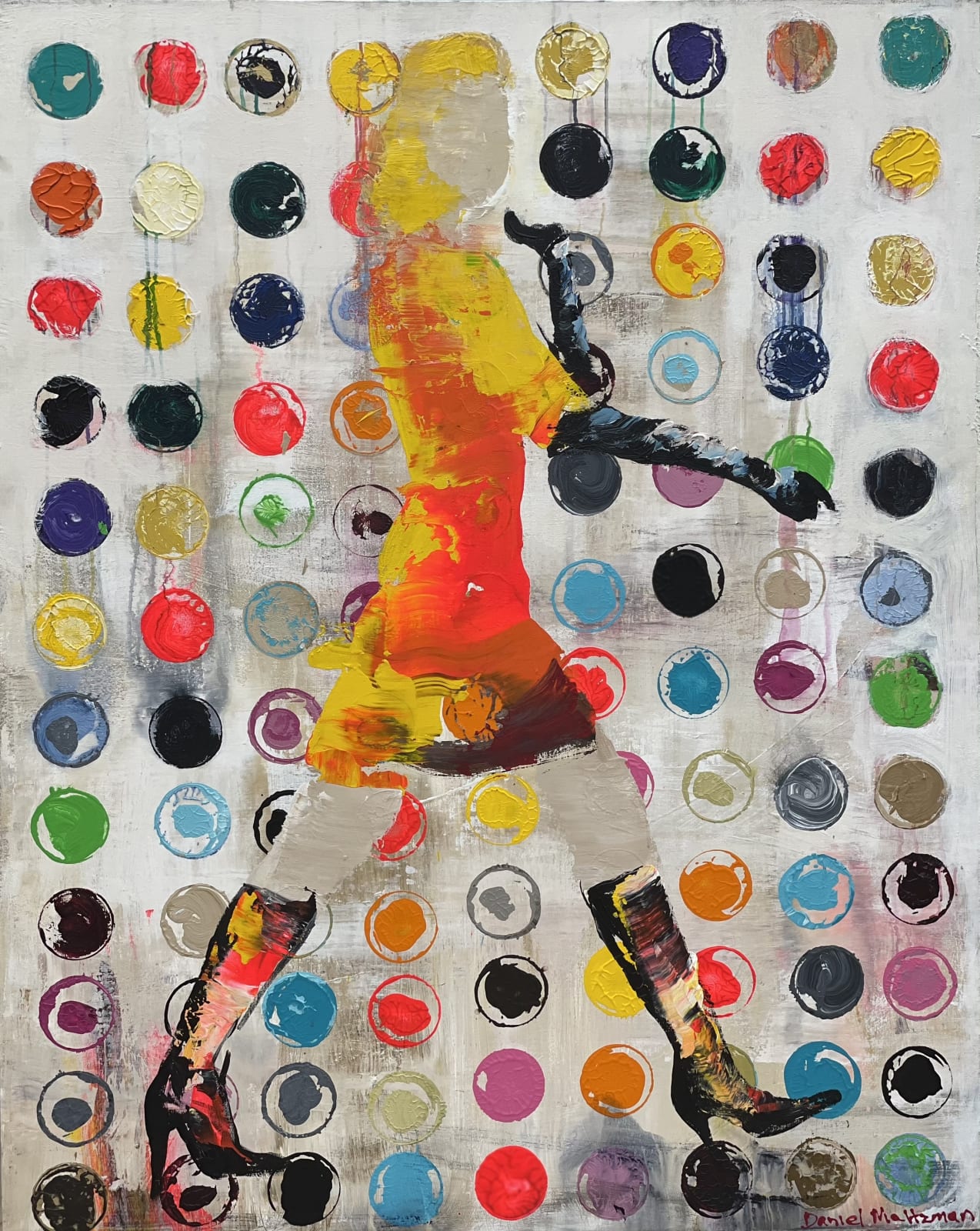 Daniel Maltzman, Art Thief With Dots, 2012