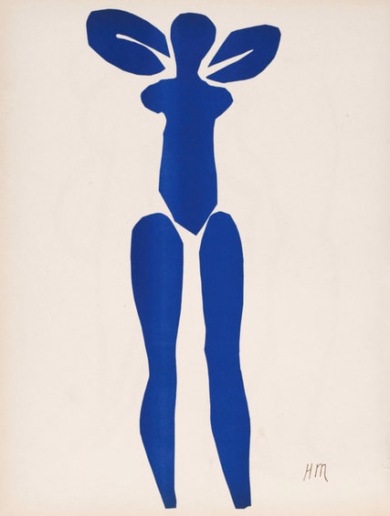 Henri Matisse, Standing Blue Nude, 1952