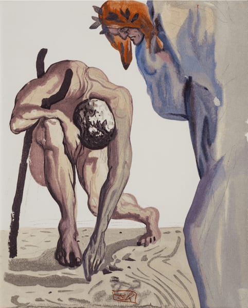 Salvador Dali, Princes of the Blossoming Valley, 1960