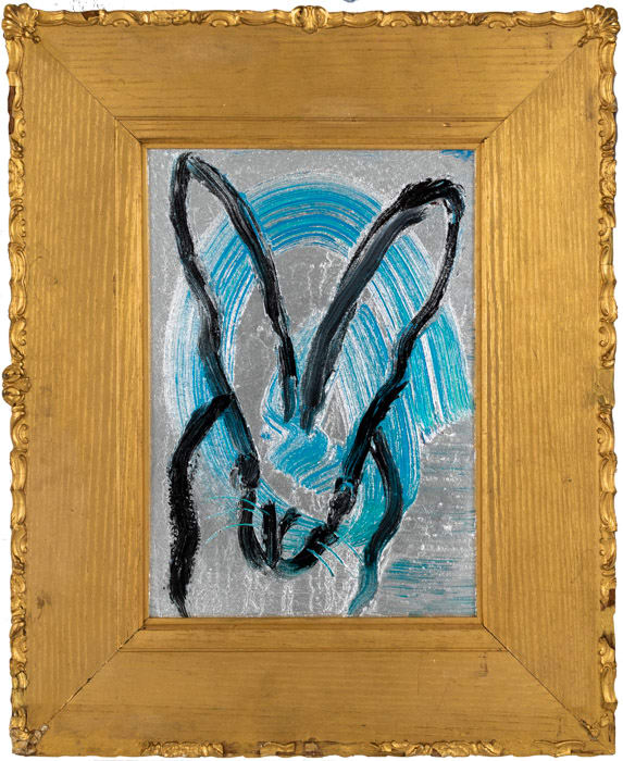 Hunt Slonem, Blue Bonnet, 2021