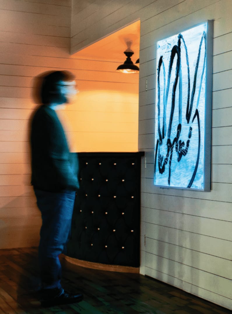Hunt Slonem, Luminaires, 2021
