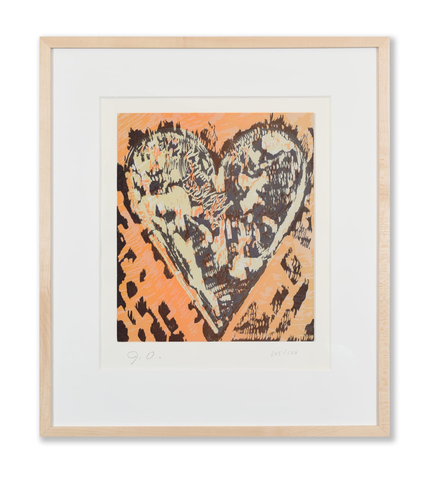 Jim Dine, Heart for Film Forum, 1993