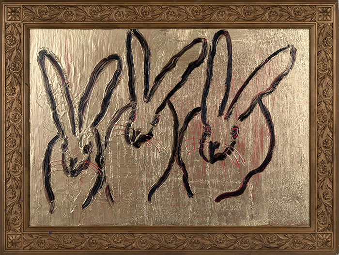 Hunt Slonem, Ground, 2019