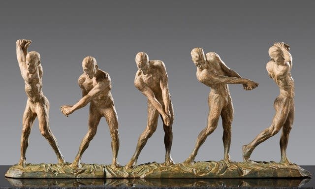 Richard MacDonald, Anatomy of a Golfer I-V, Atelier, 2017