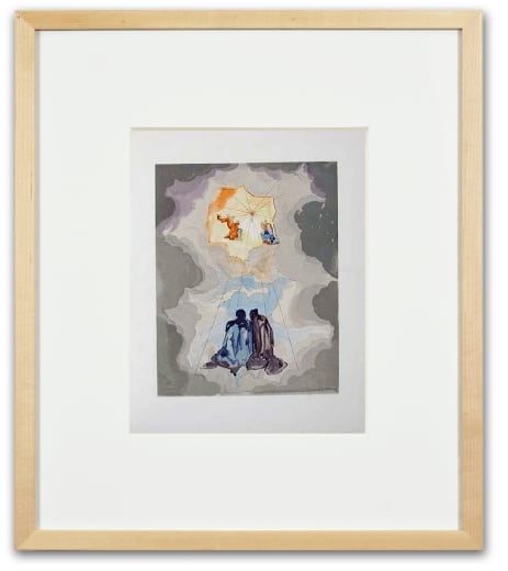 Salvador Dali, Cacciaguida’s History Lesson (Paradise), 1960