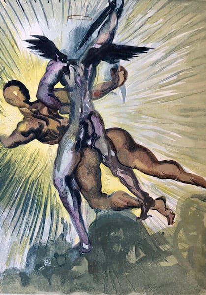 Salvador Dali, The Guardians of the Valley of the Princes, 1960-63