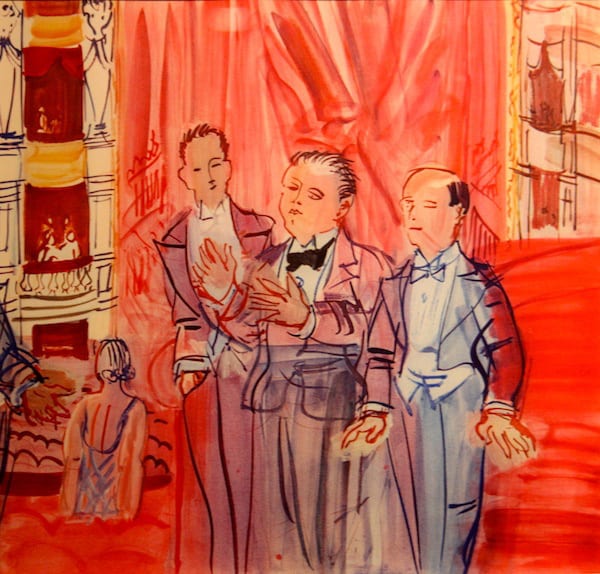 Raoul Dufy, Wine is Essential for Writers, 1936