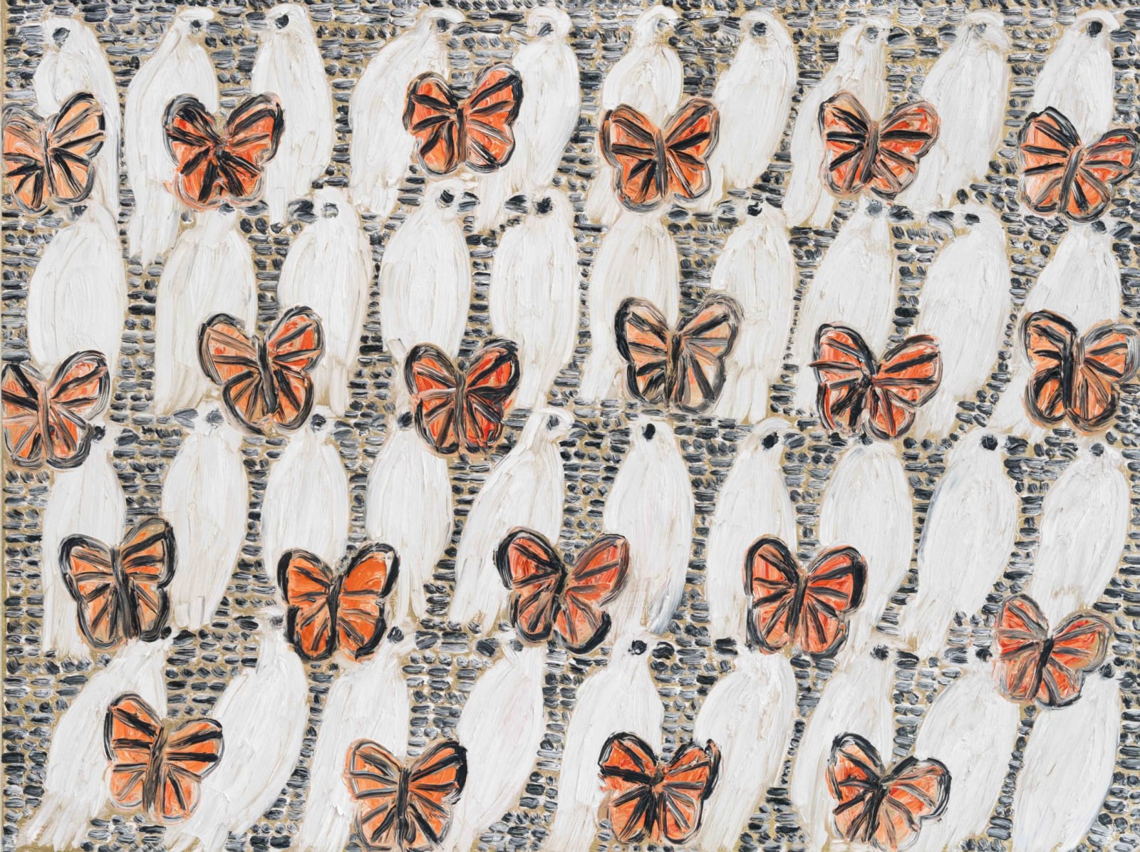 Hunt Slonem, Lincoln's Peace Plan, 2025