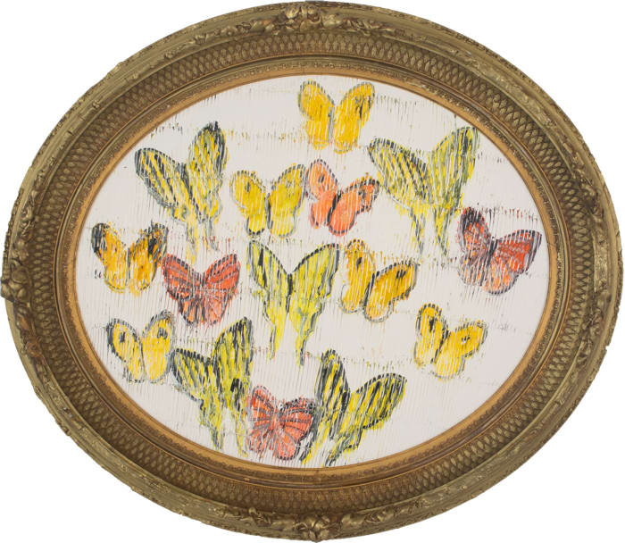 Hunt Slonem, Swallowtail, 2019