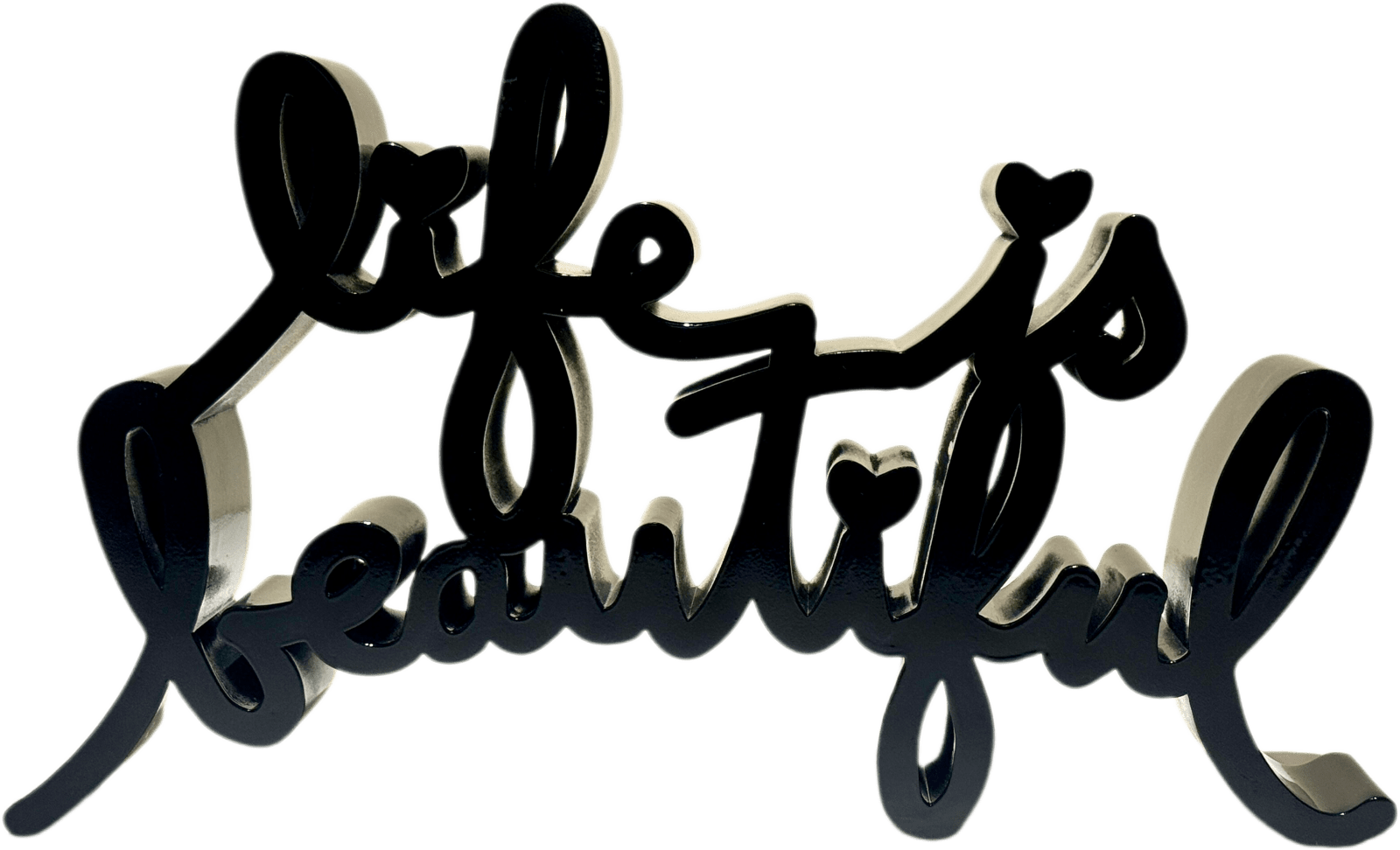 Mr. Brainwash, Life is Beautiful - Black, 2022