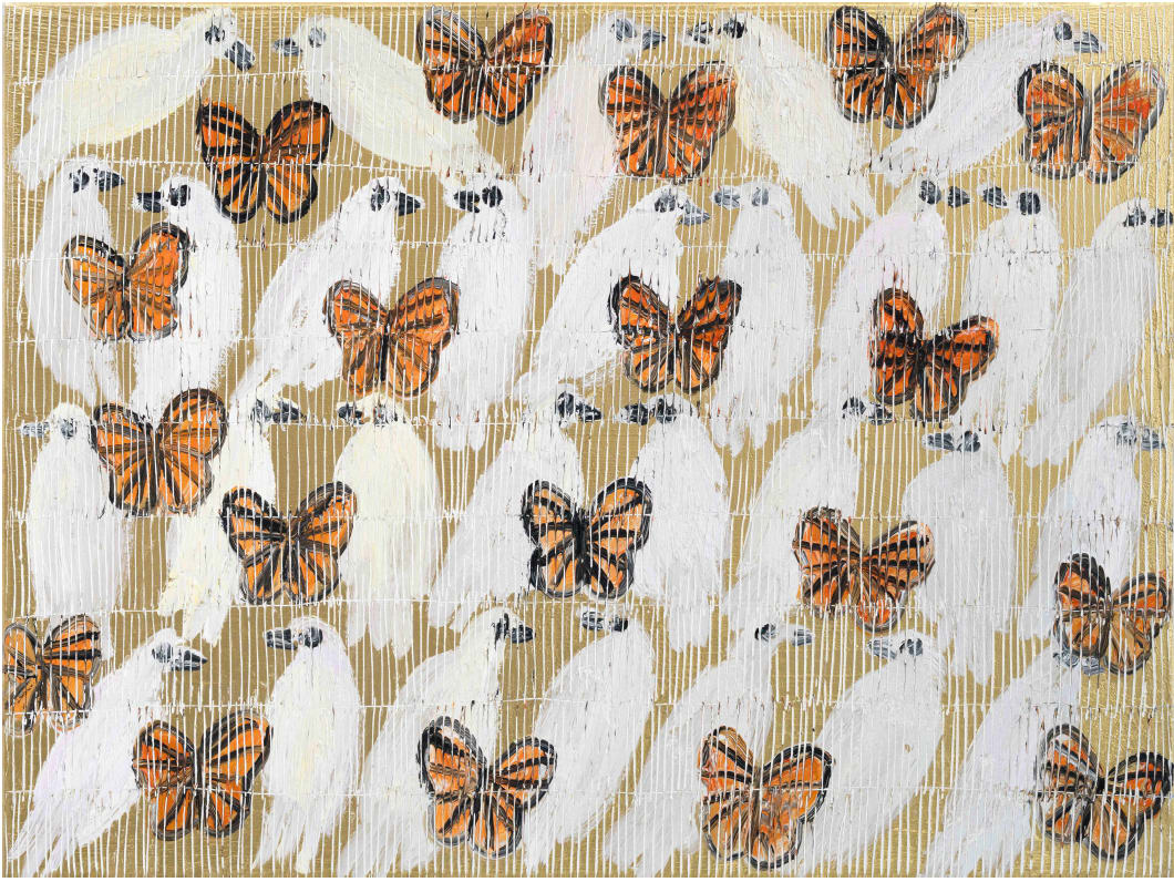 Hunt Slonem, Peace Plan March II, 2025