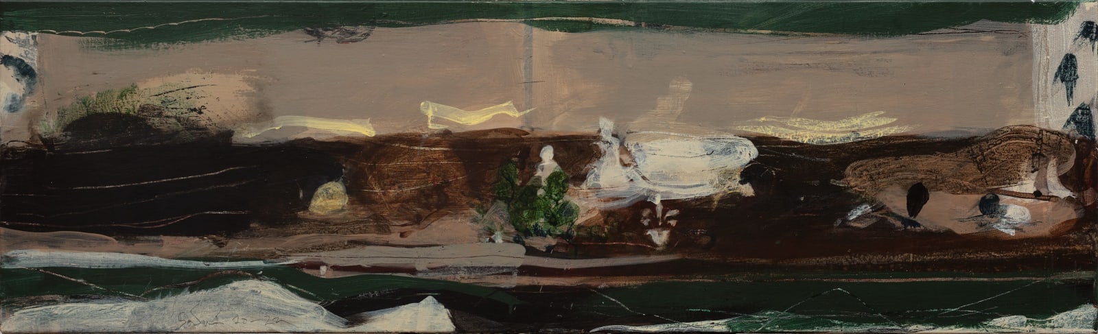 Peter Godwin, A Painter's Table with Harp and Pallette , 2022