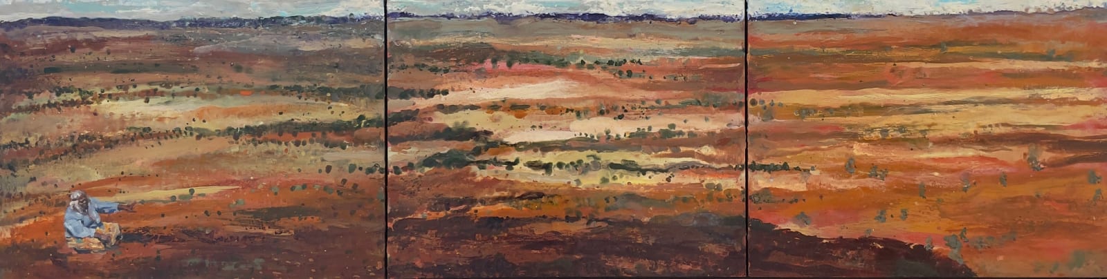 Nicolette Eisdell, On Country (triptych), 2025