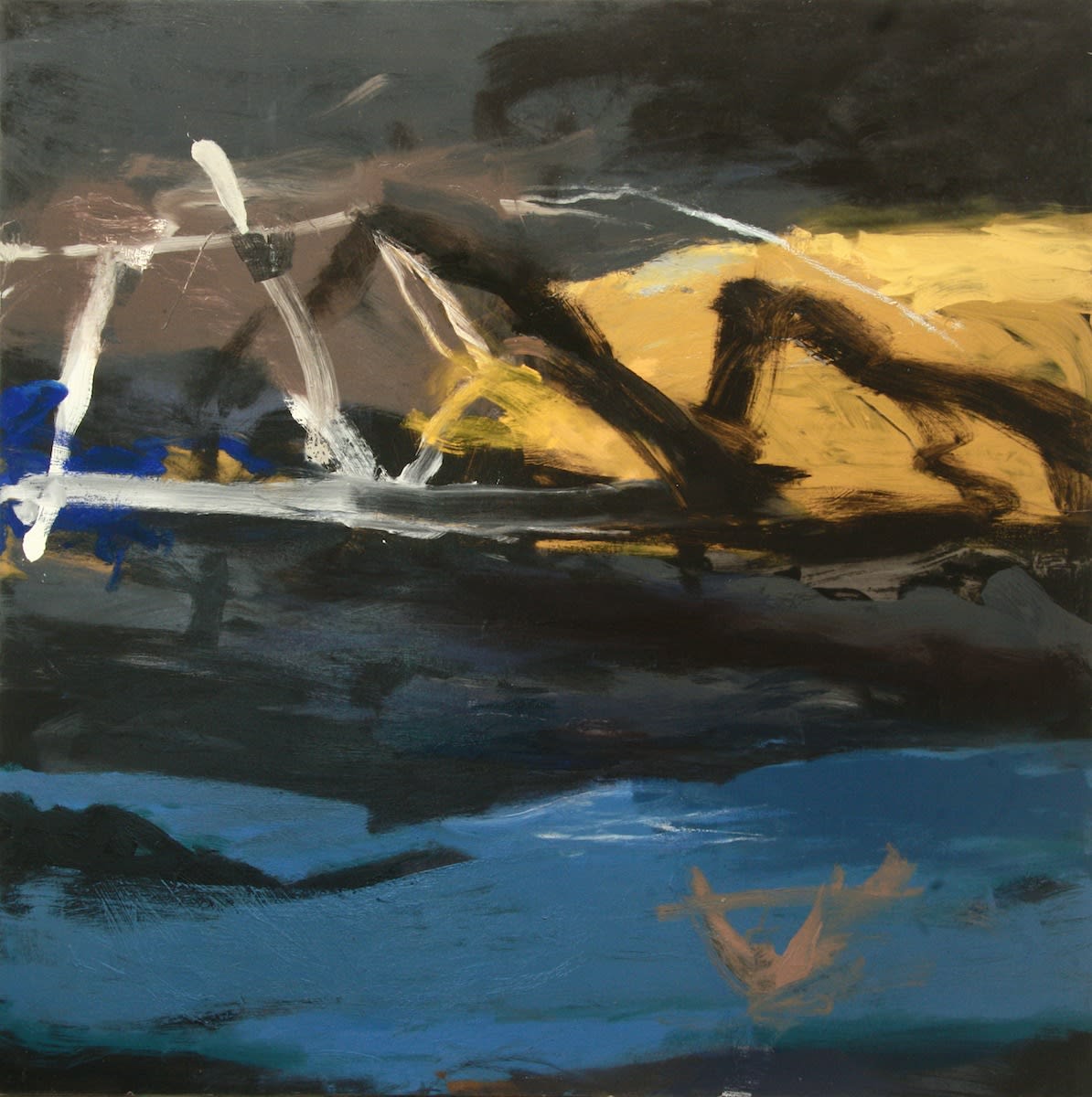 David Collins, Dusk Bridge, 2024