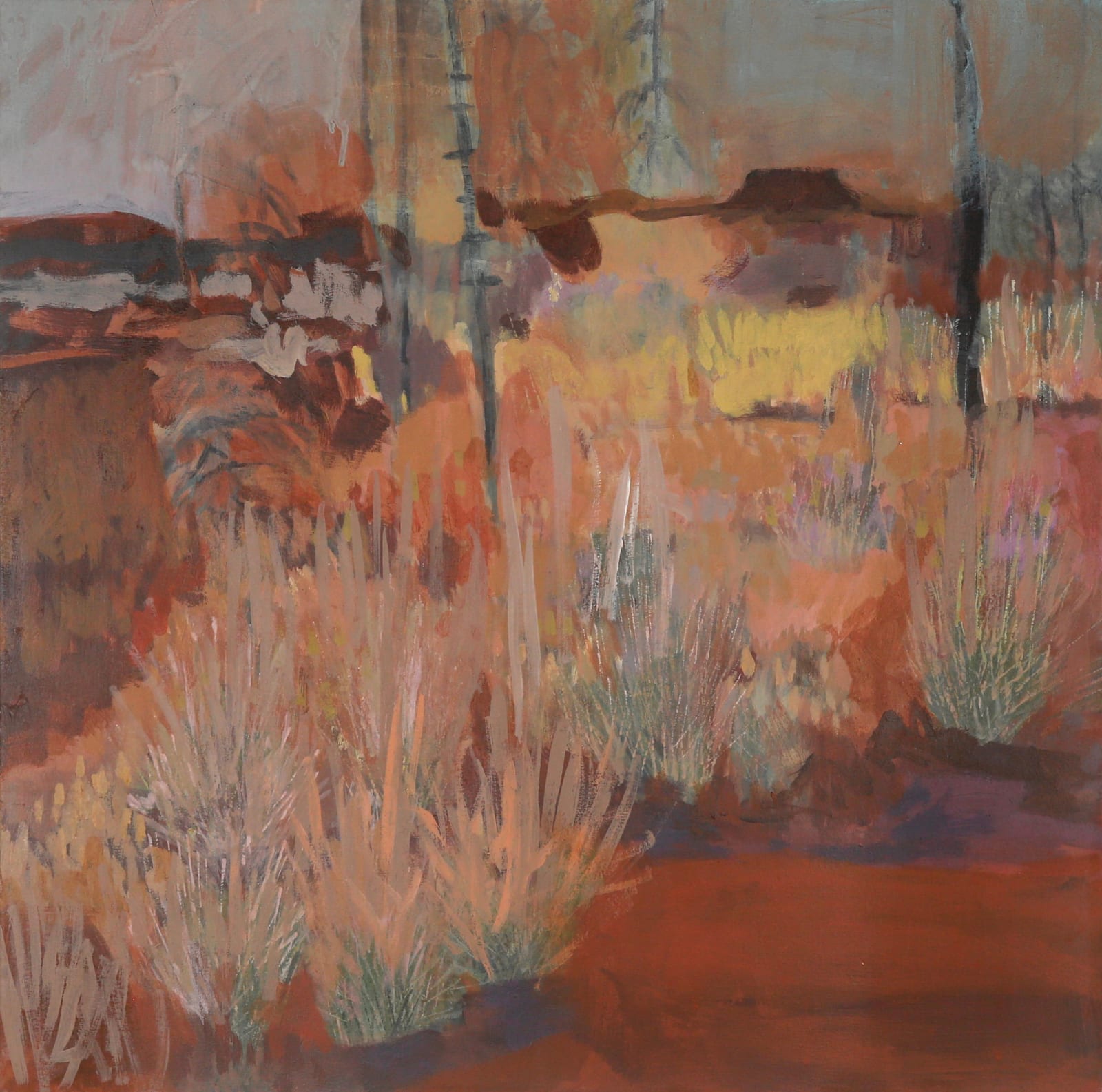 Michelle Hungerford, Grasses and Flowers, 2025