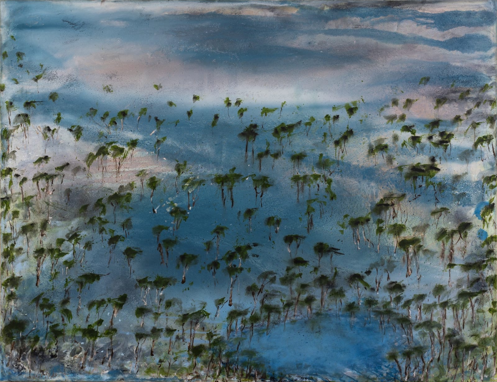 Julia Roche, She was a blue day, 2024