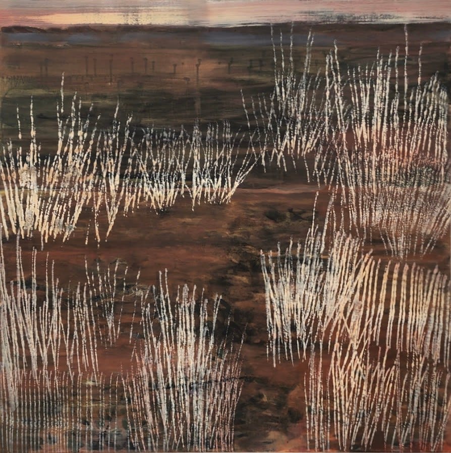 Michelle Hungerford, Spinifex Dusk, 2025