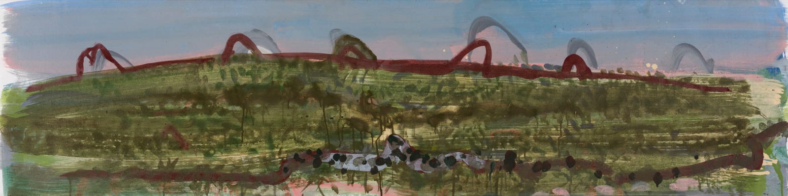 Joe Furlonger, The Glasshouse Mountains (Horizon Series) XVII, 2010