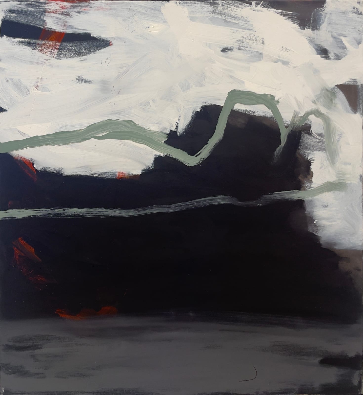 David Collins, River and Magpie, 2024
