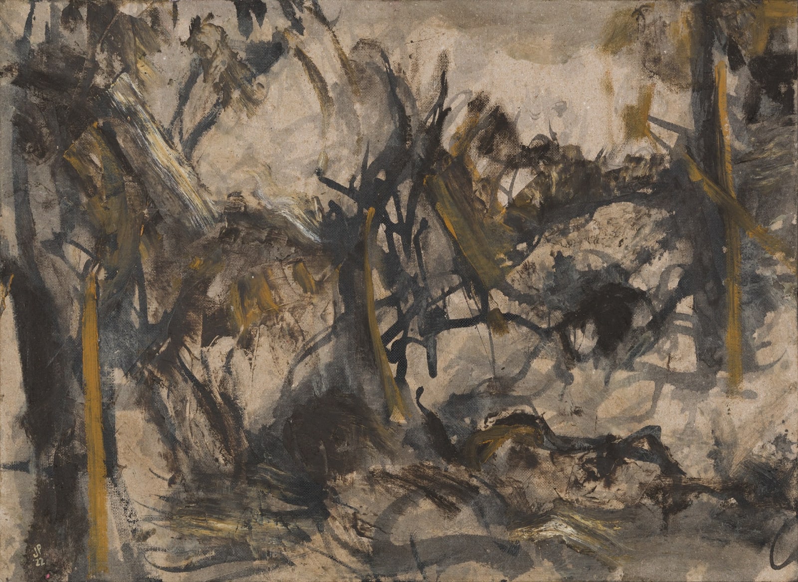 Julien Playoust, Three trees II, 2022