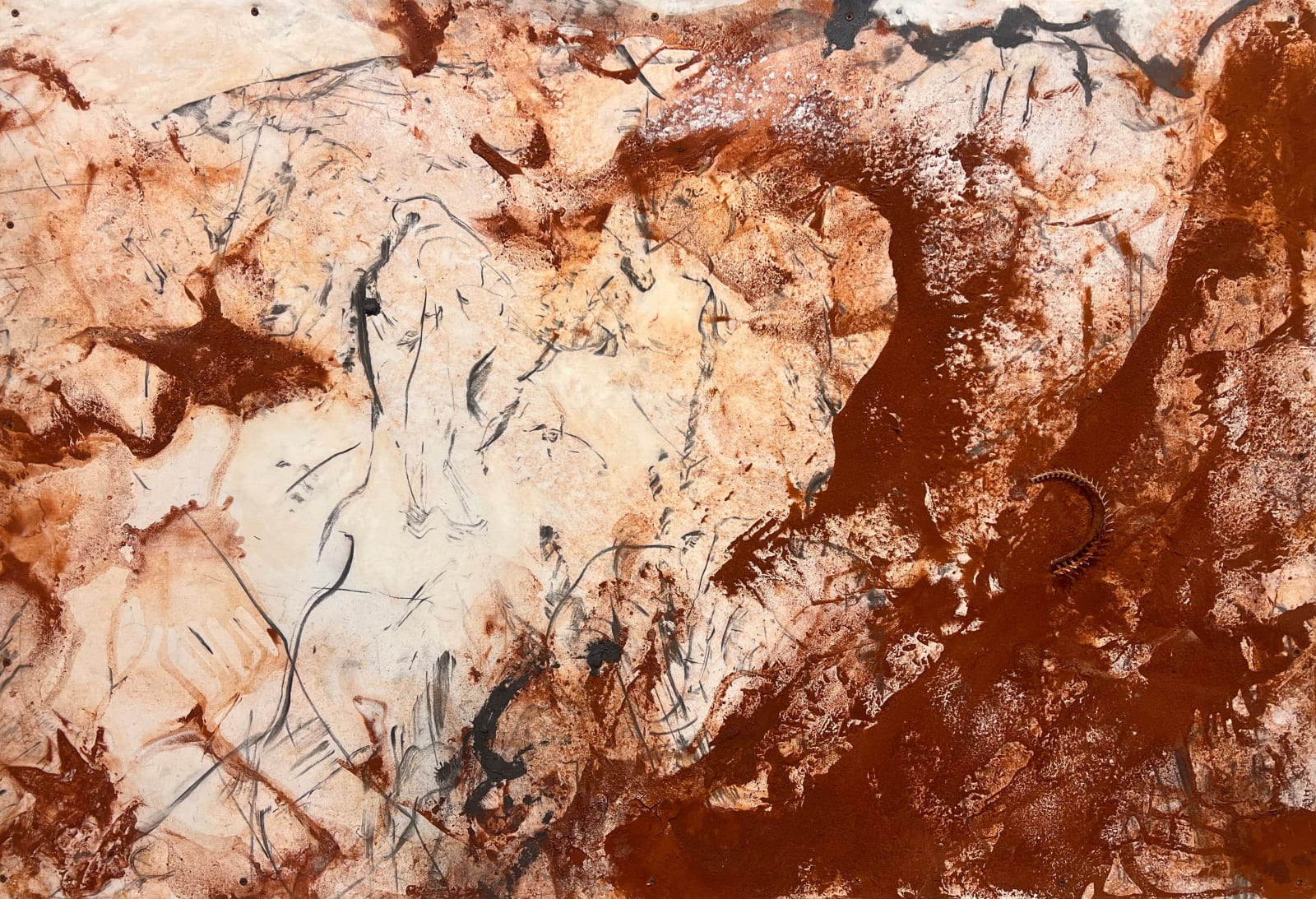 Sophie Cape, Footprints in the Sand, 2025