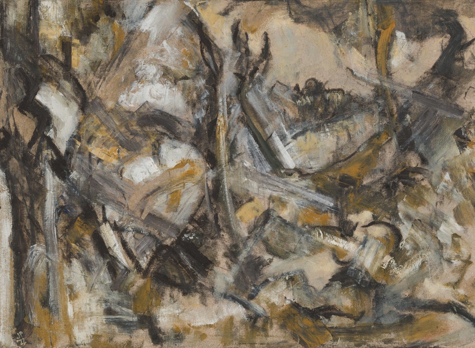 Julien Playoust, Three trees I, 2022