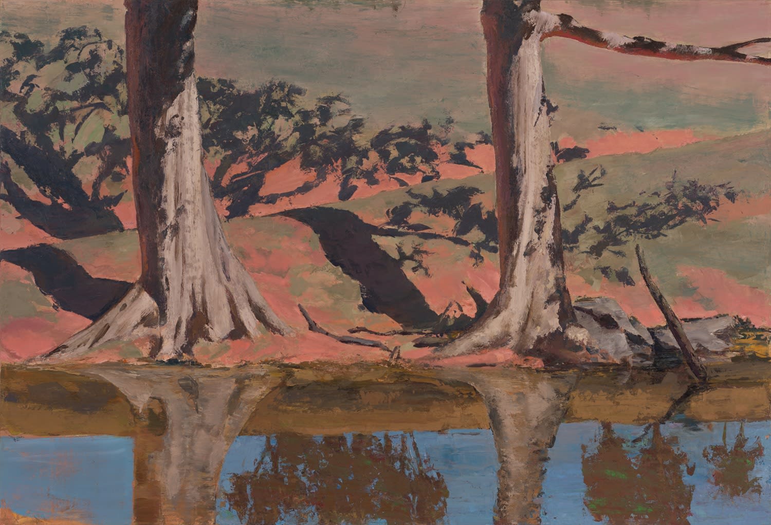 Tony Slater, Creek Bank with Cutting, 2011